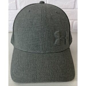 Under Armour Classic Fit M/L Gray Heathered Stretch Golf Cap